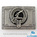 Elliot Pewter Clan Crest Buckle For Kilt Belts