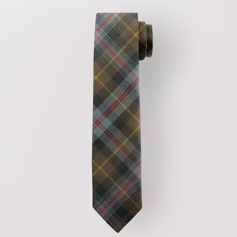 Pure Wool Tie in Farquharson Weathered Tartan.