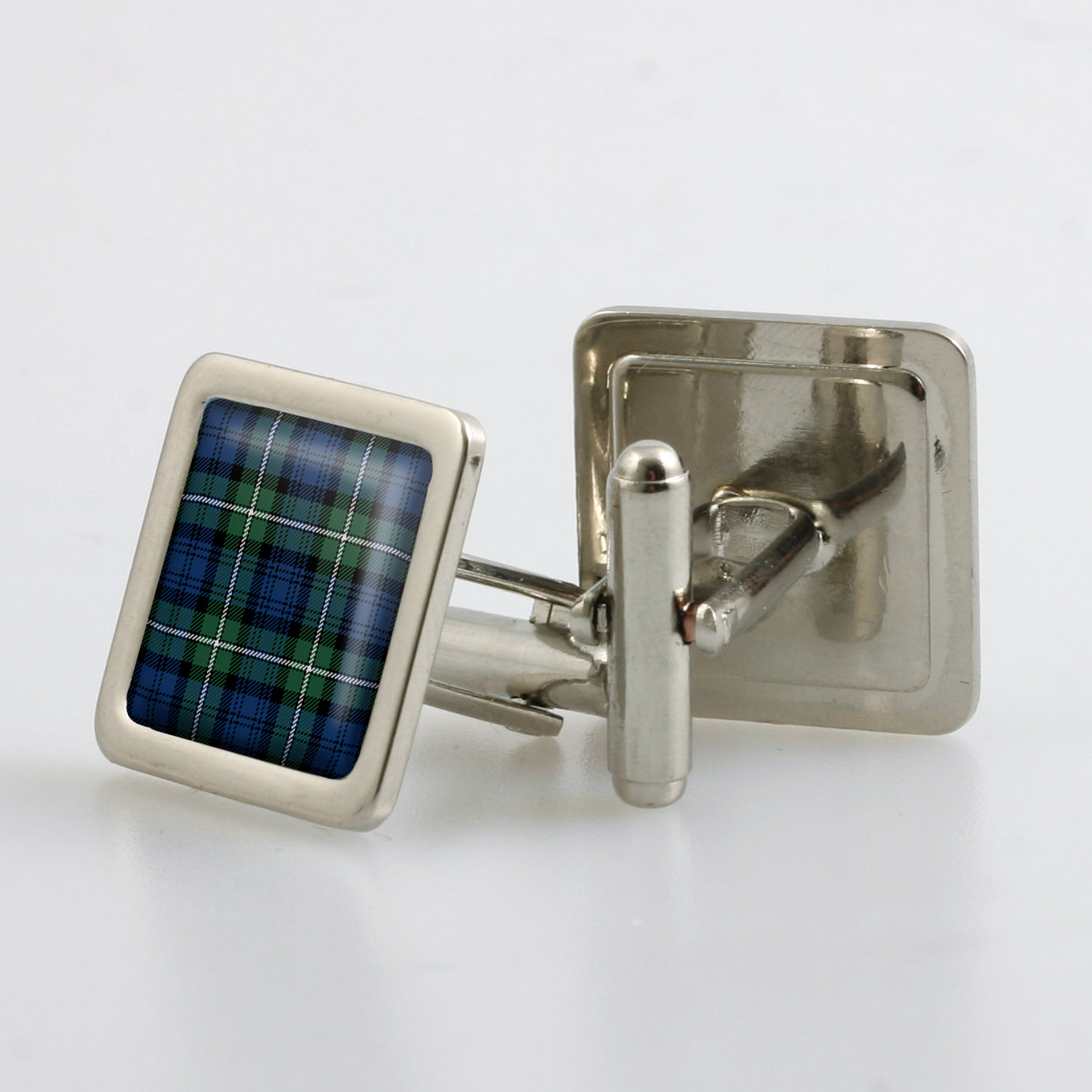 Forbes Ancient Tartan Cufflinks - Choose Your Shape.