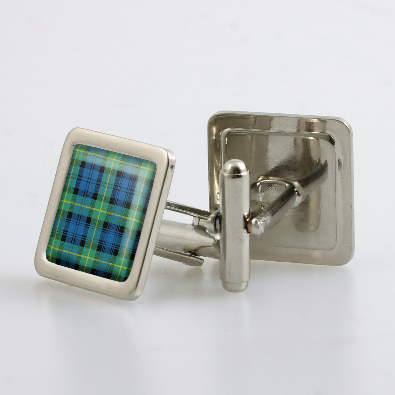 Gordon Ancient Tartan Cufflinks - Choose Your Shape.