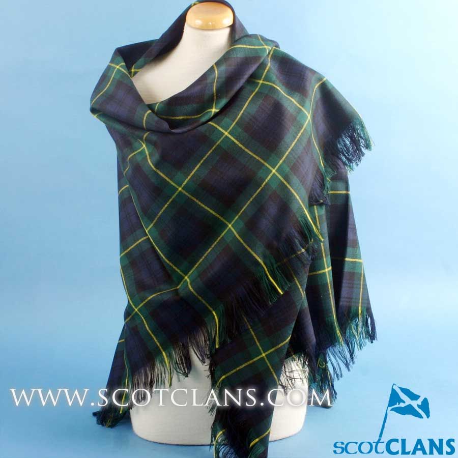 Gordon Modern Tartan Shawl