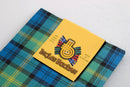 Wool Tartan Pocket Square in Gordon Old Ancient Tartan