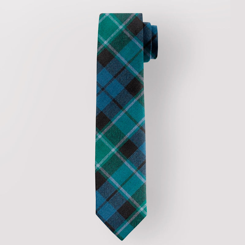 Pure Wool Tie in Graham of Mentieth Ancient Tartan.