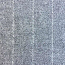 Grey Stripe Tweed Hand Stitched Kilt