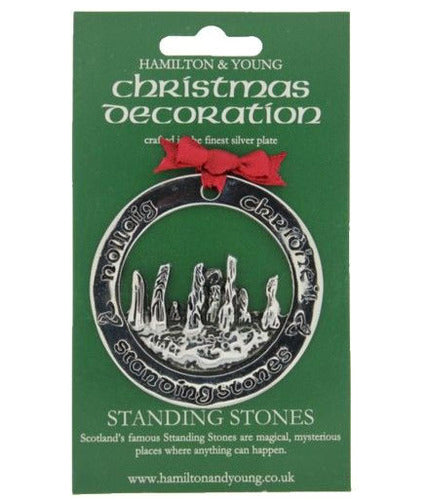 Outlander Inspired Standing Stones Christmas Decoration