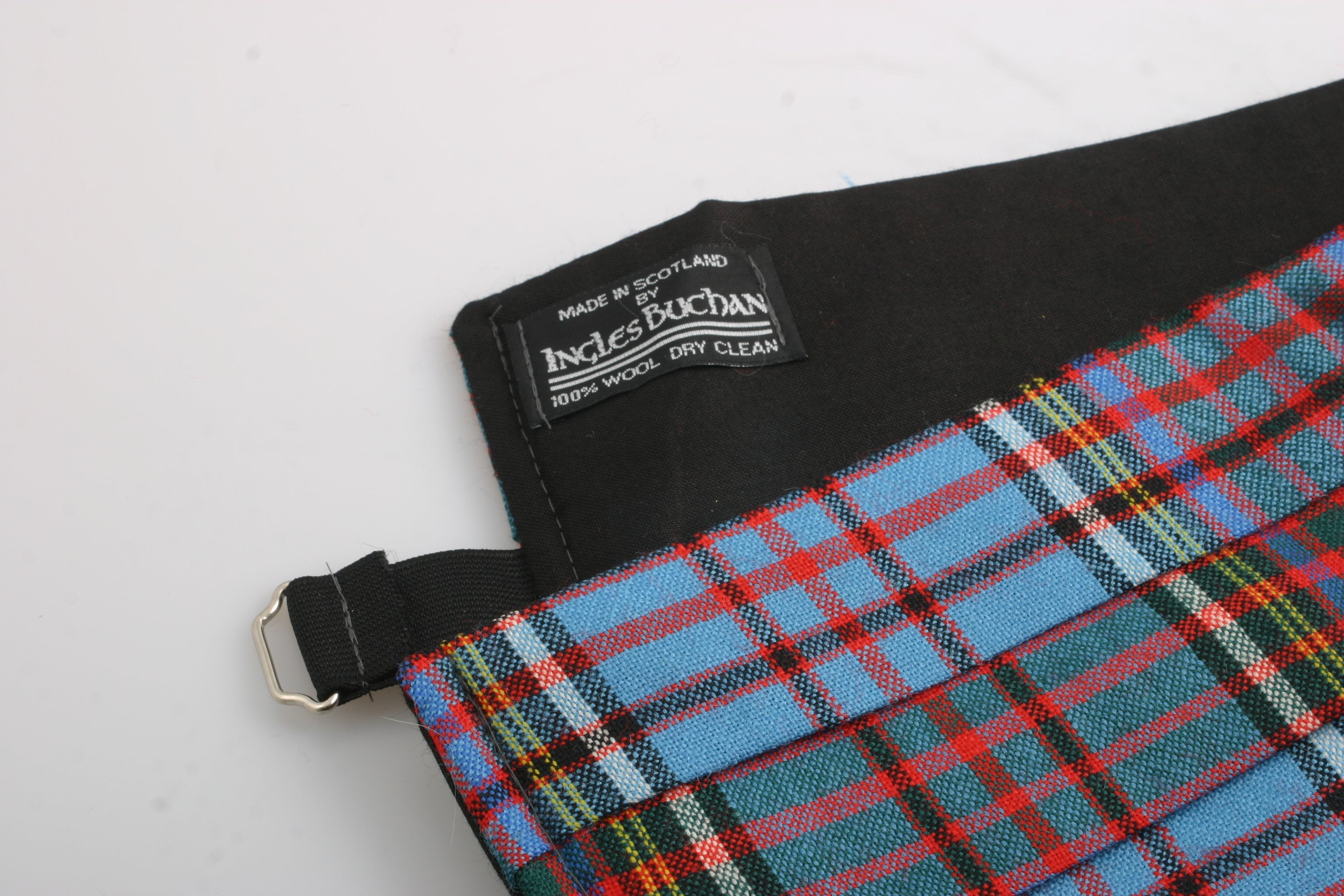 Wool Cummerbund in Anderson Modern Tartan