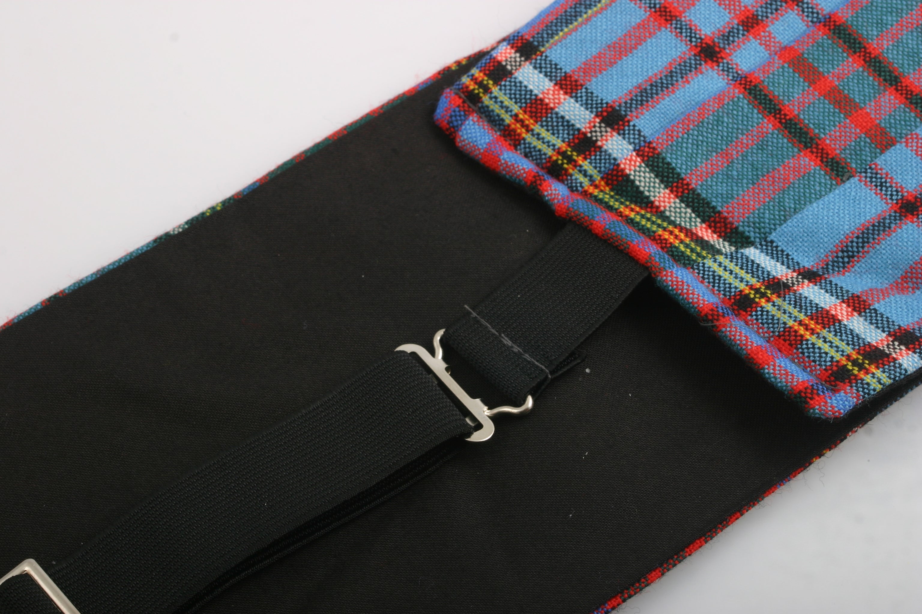 Wool Cummerbund in Anderson Modern Tartan