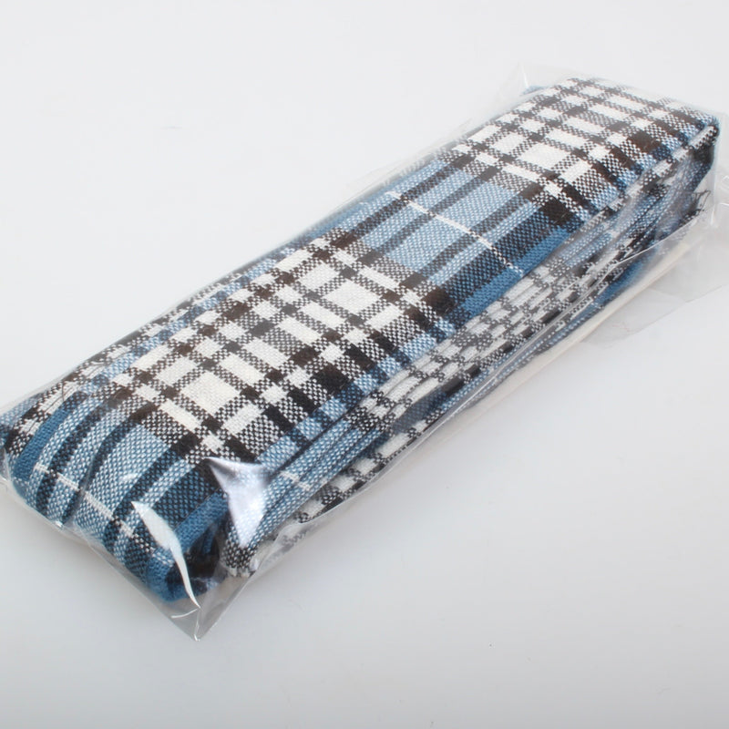 Wool Strip Ribbon in Napier Modern Tartan - 5 Strips, Choose your Width