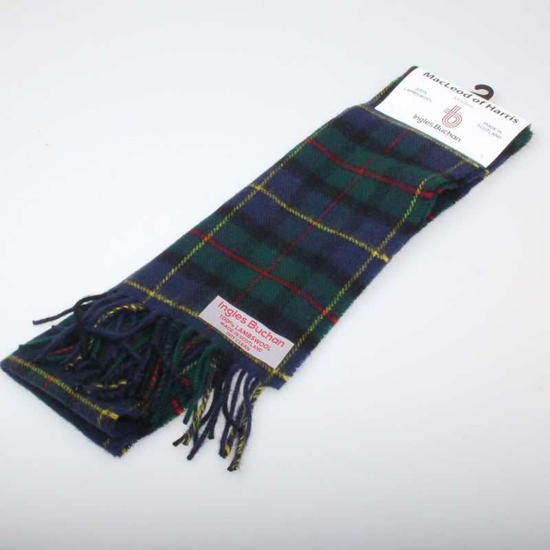 Lambswool Scarf in MacLeod of Harris Modern Tartan