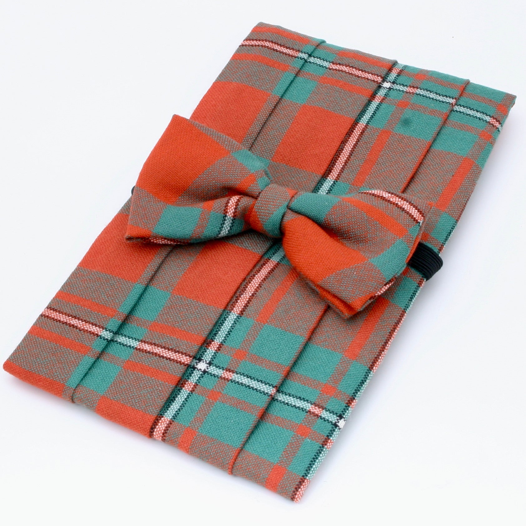 Cummerbund and Wing Collar Bow Tie set in MacGregor Ancient Tartan