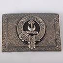 Hannay Pewter Clan Crest Buckle For Kilt Belts