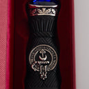 Hannay Clan Crest Sgian Dubh - Stone Top