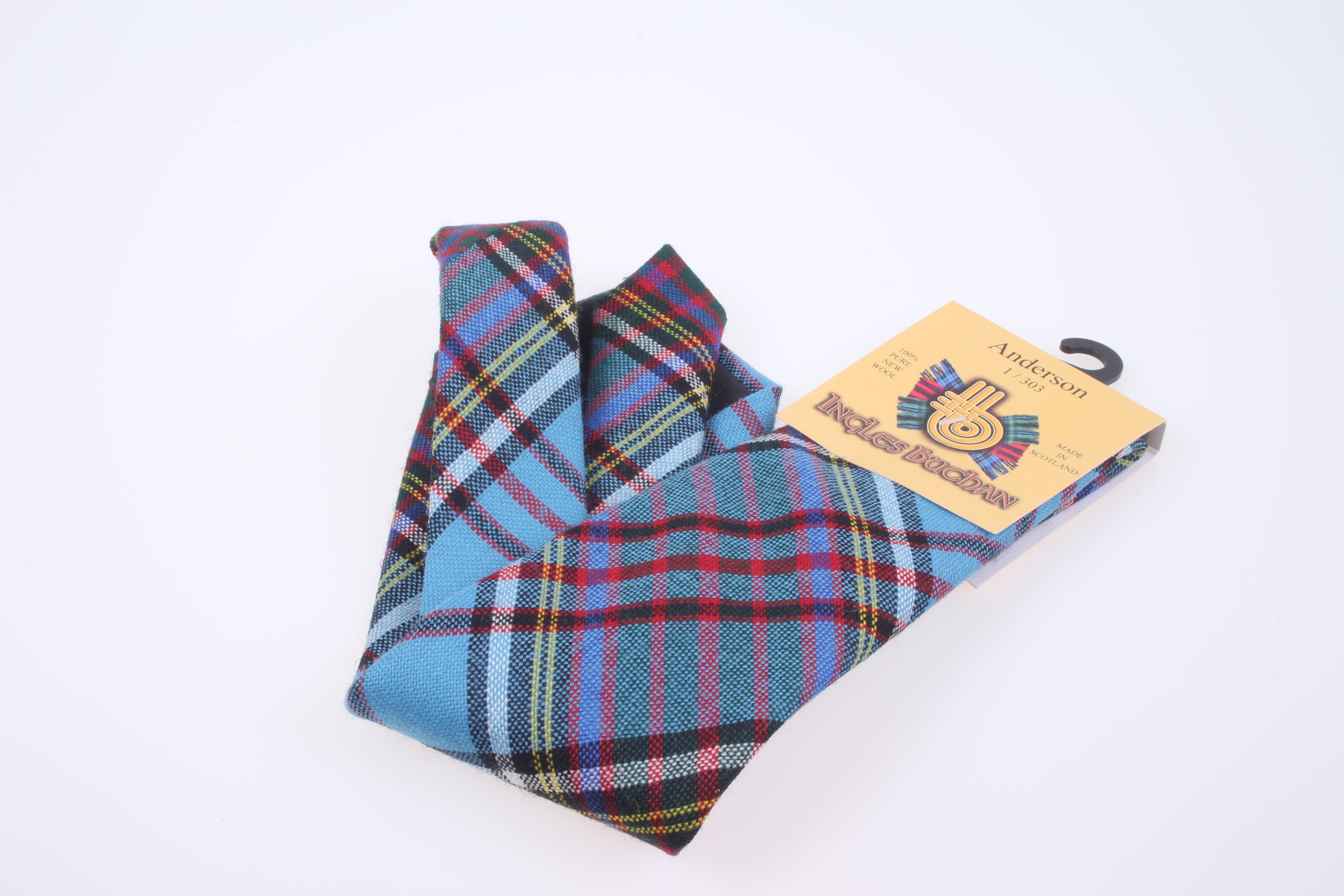 Pure Wool Tie in Anderson Ancient Tartan