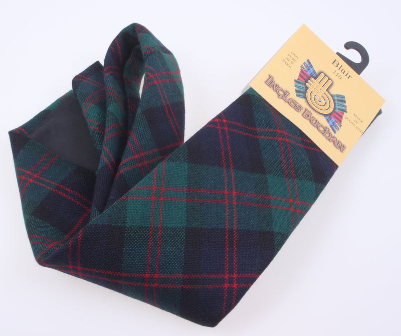 Pure Wool Tie in Blair Modern Tartan