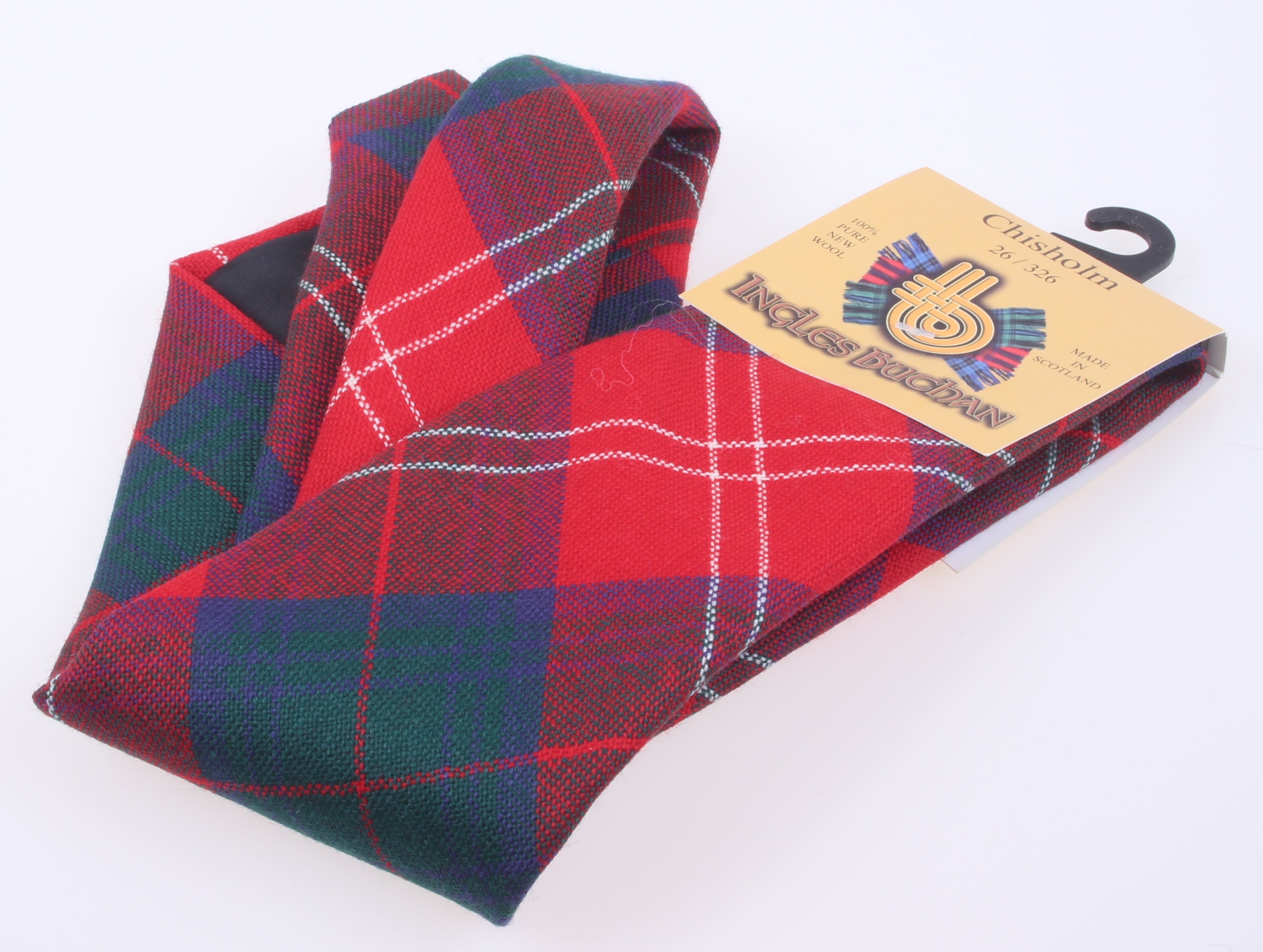 Pure Wool Tie in Chisholm Modern Tartan