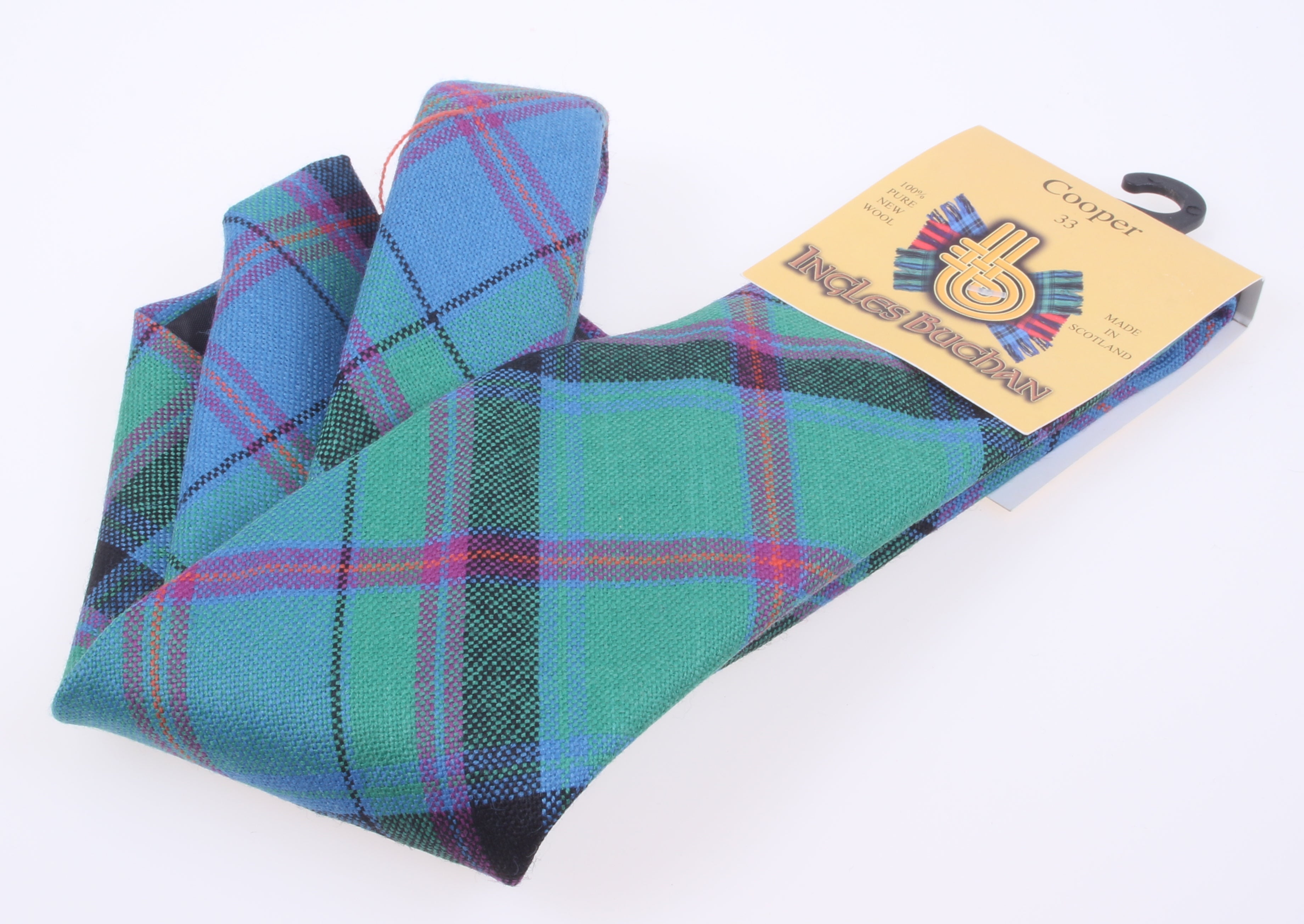 Pure Wool Tie in Cooper Ancient Tartan