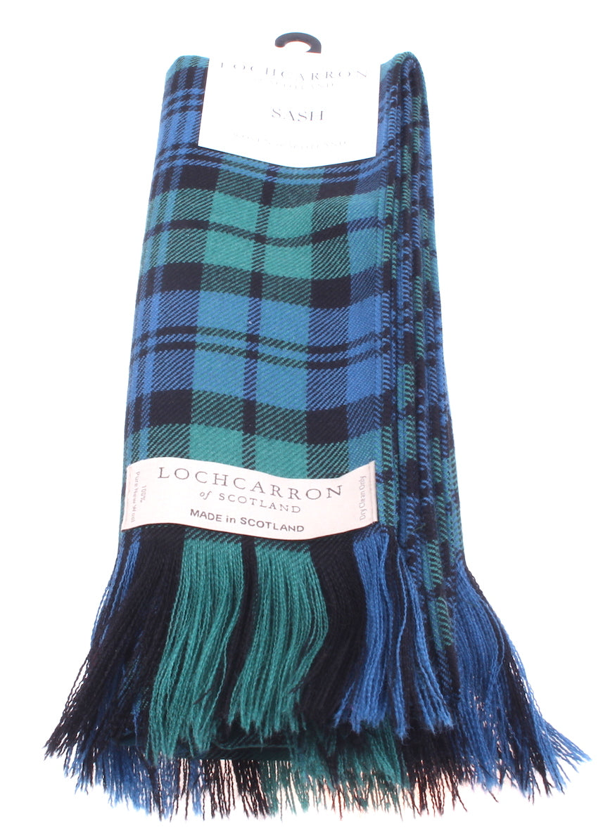 Luxury Sash in Campbell Ancient Tartan