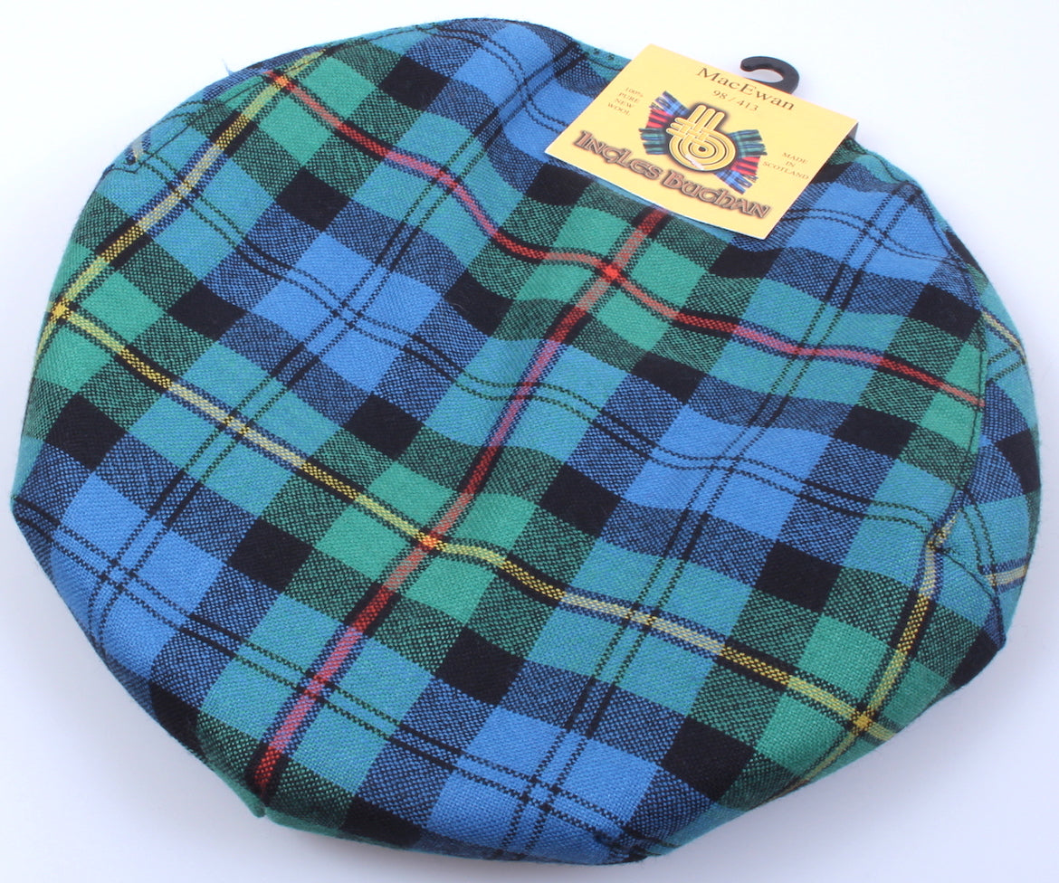 Pure Wool Golf Cap in MacEwan Ancient Tartan