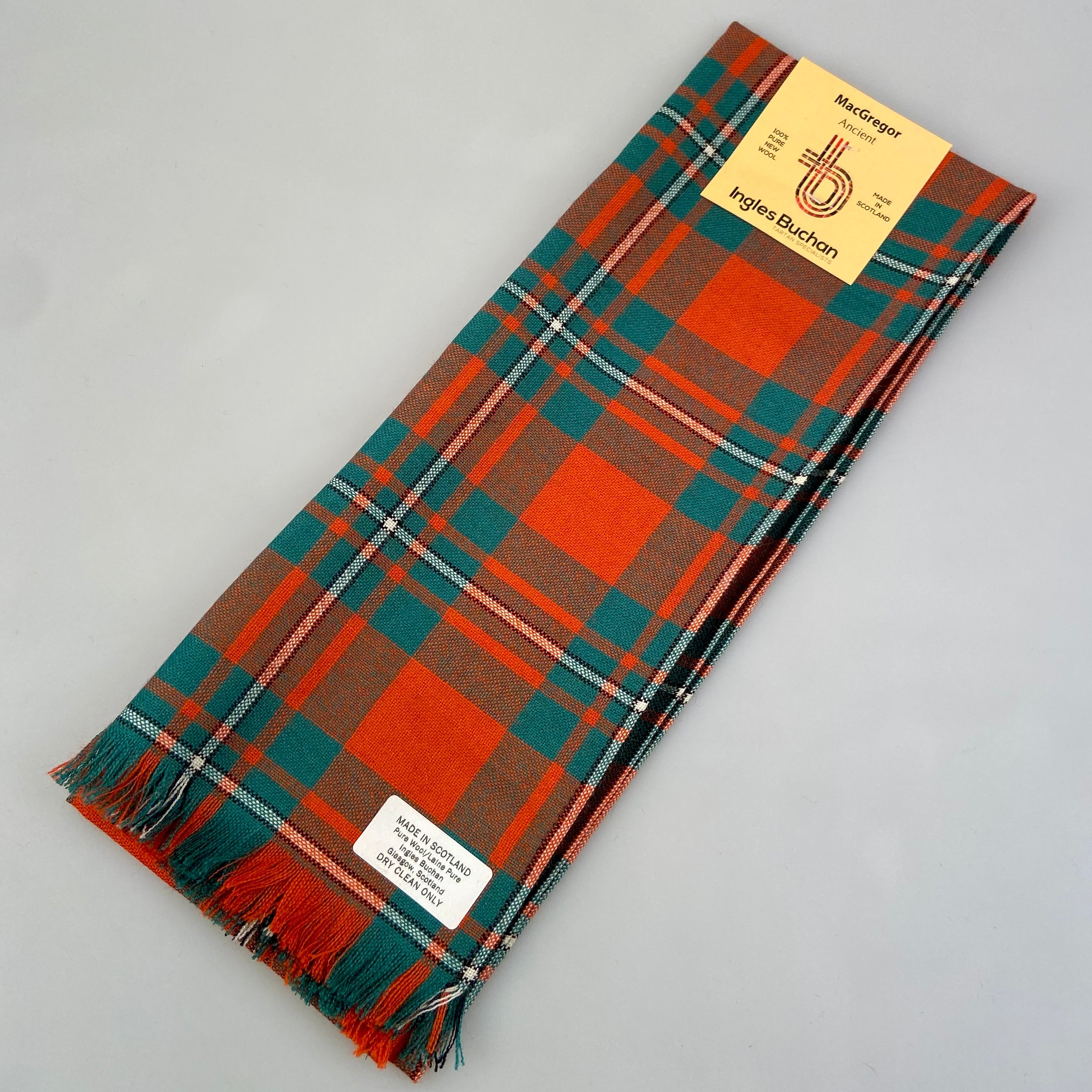 Wool Scarf in MacGregor Ancient Tartan