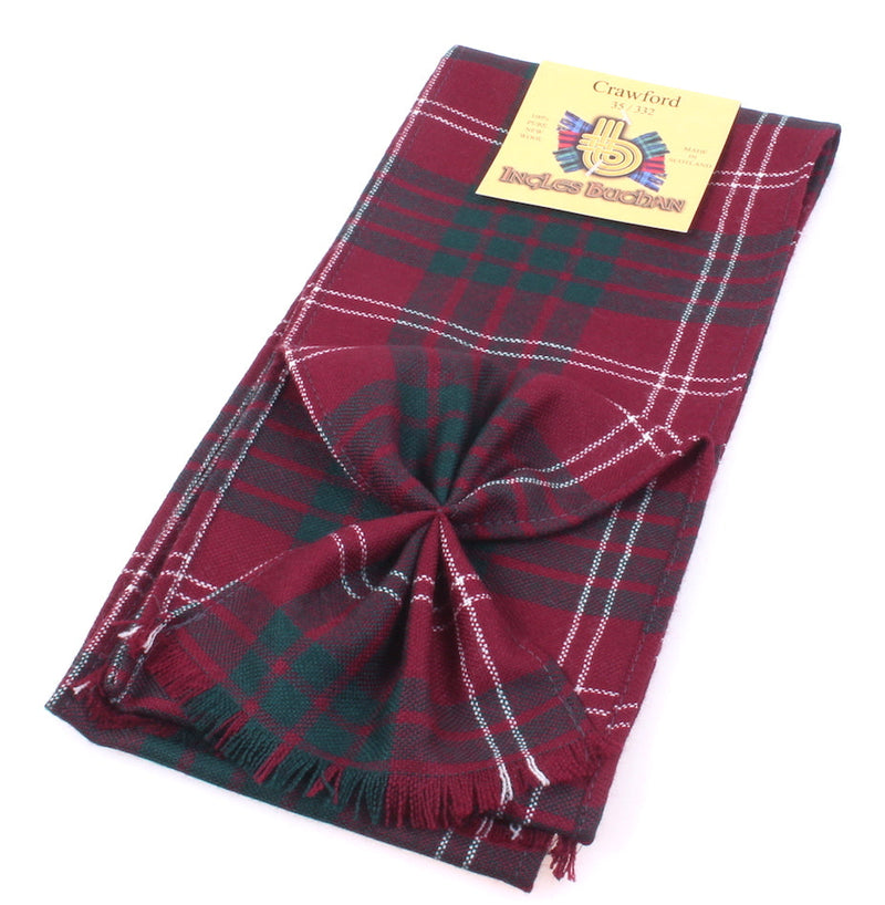 Wool Mini Sash in Crawford Modern Tartan