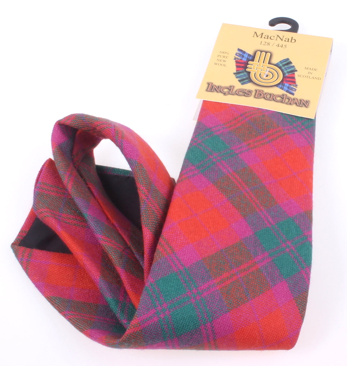 Pure Wool Tie in MacNab Ancient Tartan