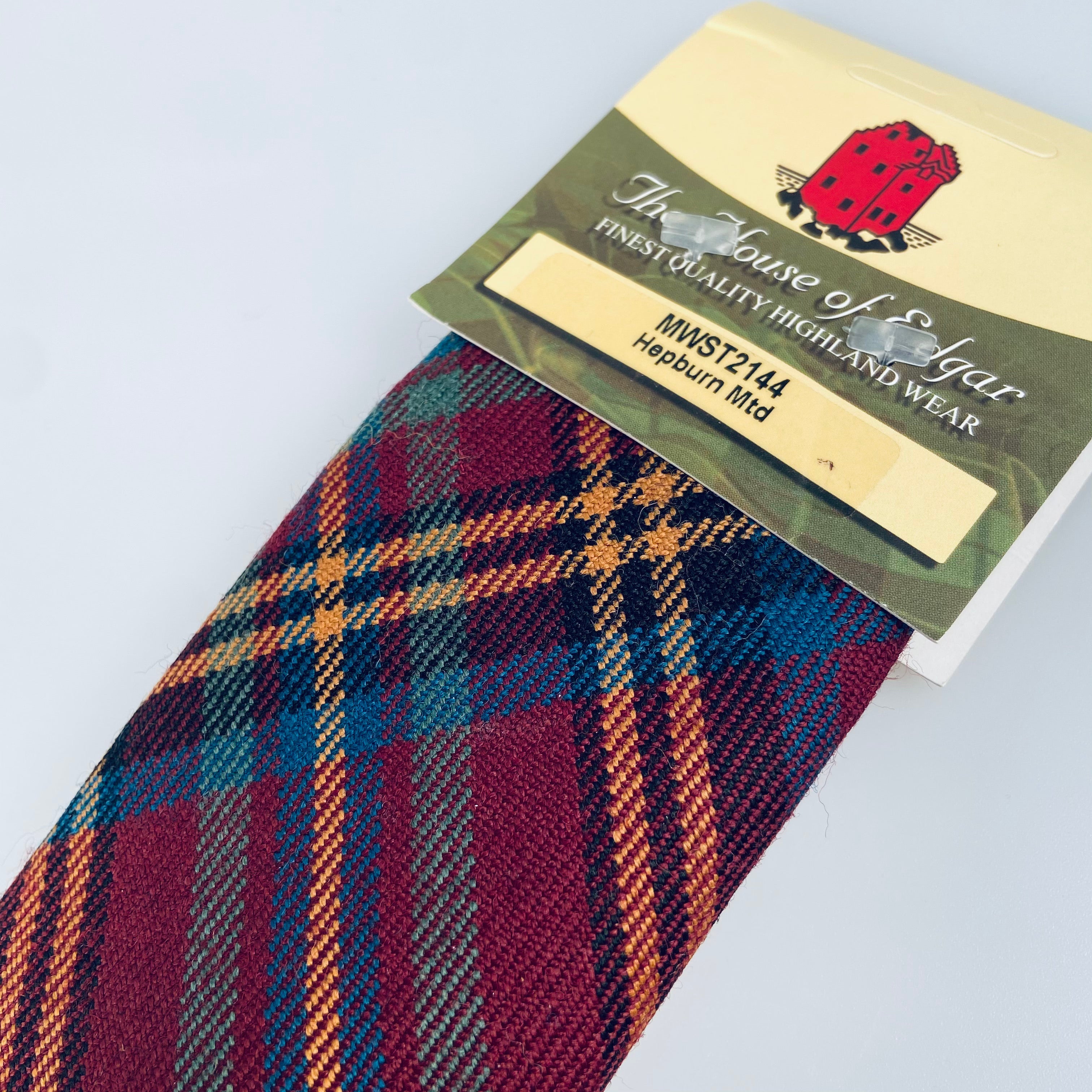 Old and Rare Tie in Hepburn Muted Tartan