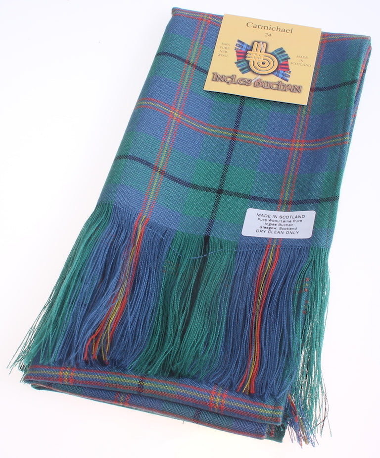 Full Length Sash in Carmichael Ancient Tartan