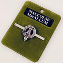 Malcolm Clan Crest Pewter Tie Slide