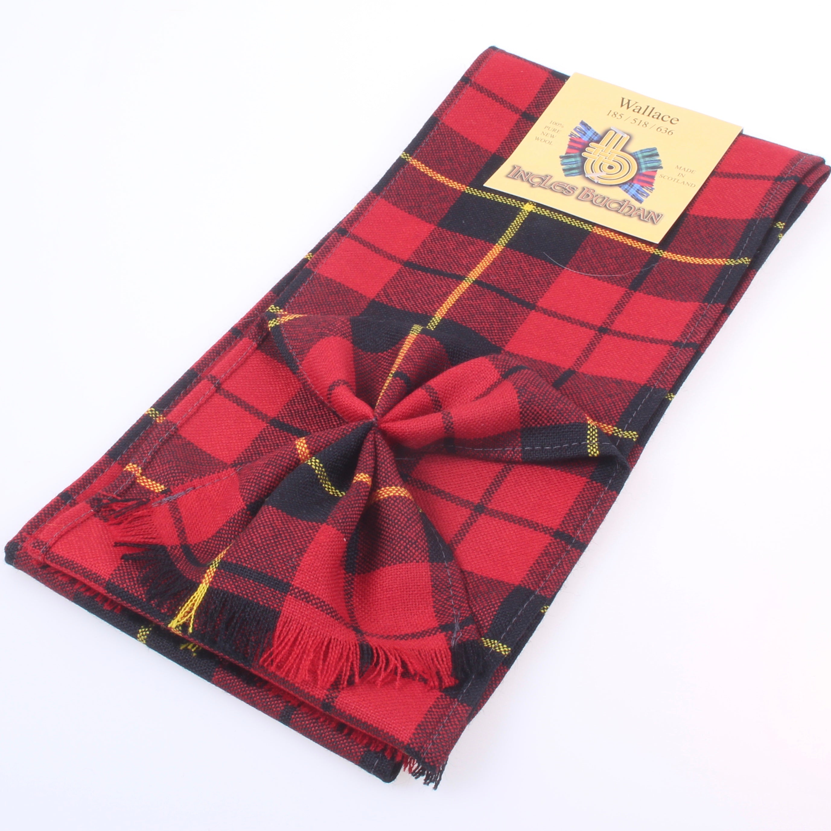 Wool Mini Sash in Wallace Modern Tartan