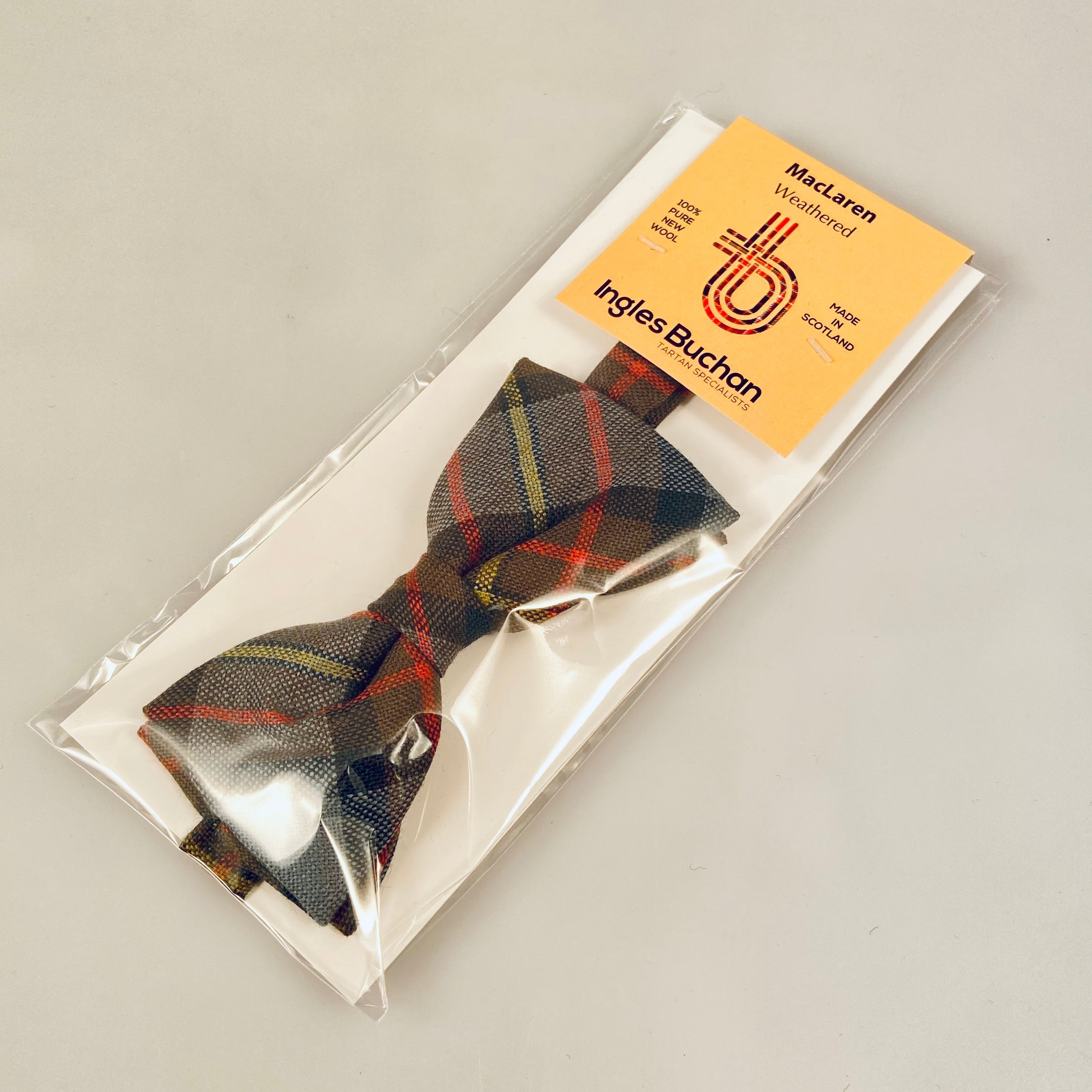 MacLaren Weathered Tartan Bow Tie