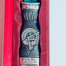 MacMillan Clan Crest Sgian Dubh - Stone Top