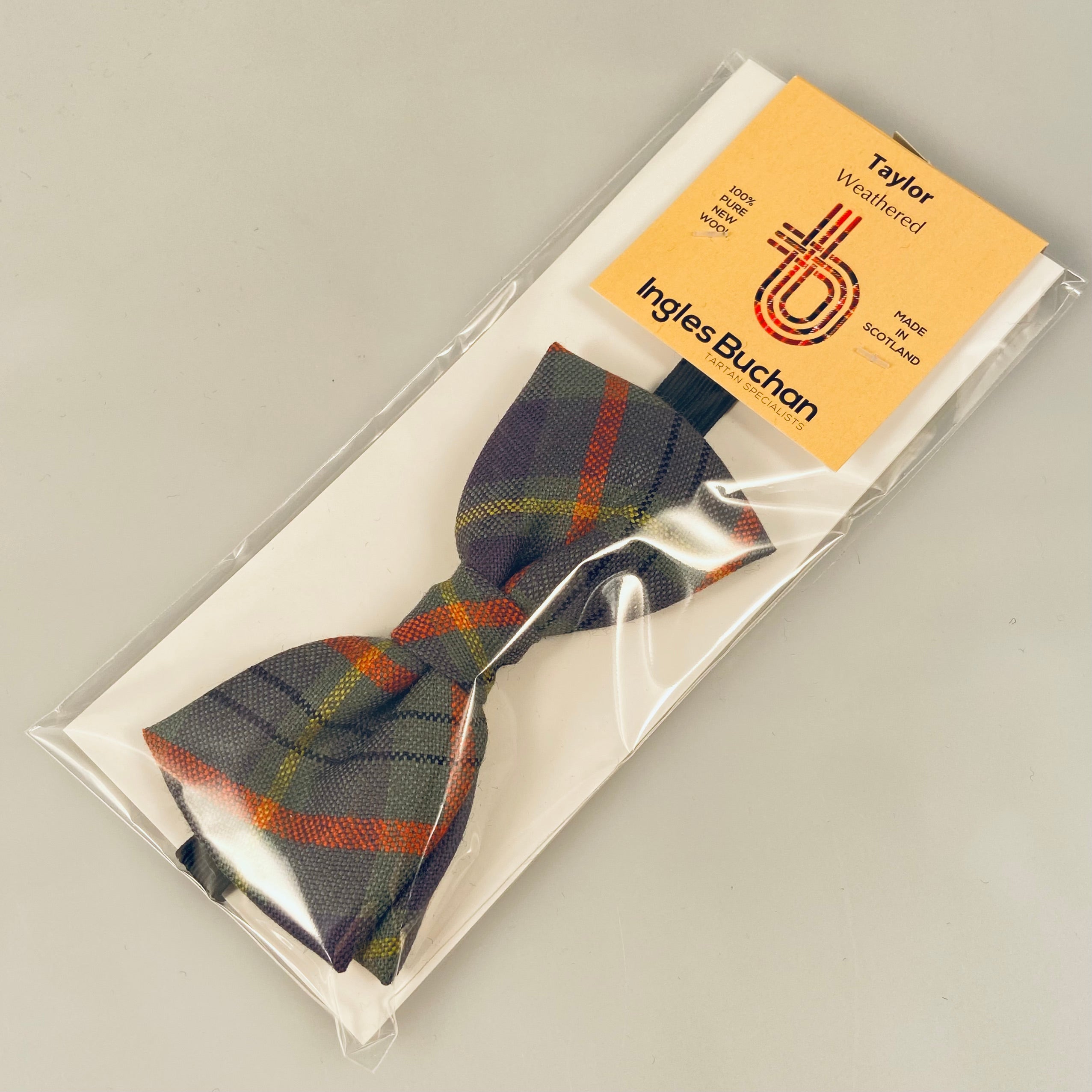 Taylor Weathered Tartan Bow Tie