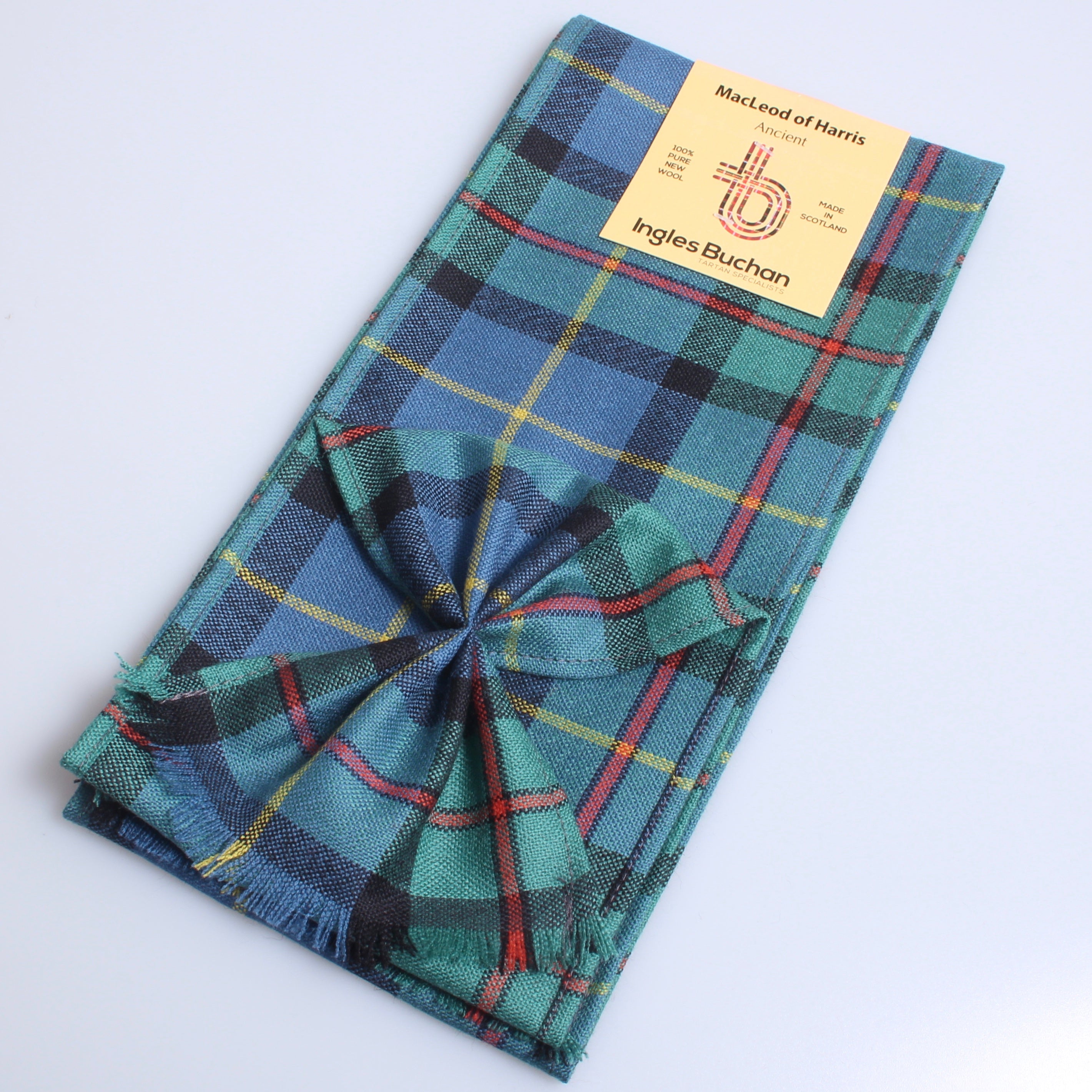 Wool Mini Sash in MacLeod of Harris Ancient Tartan