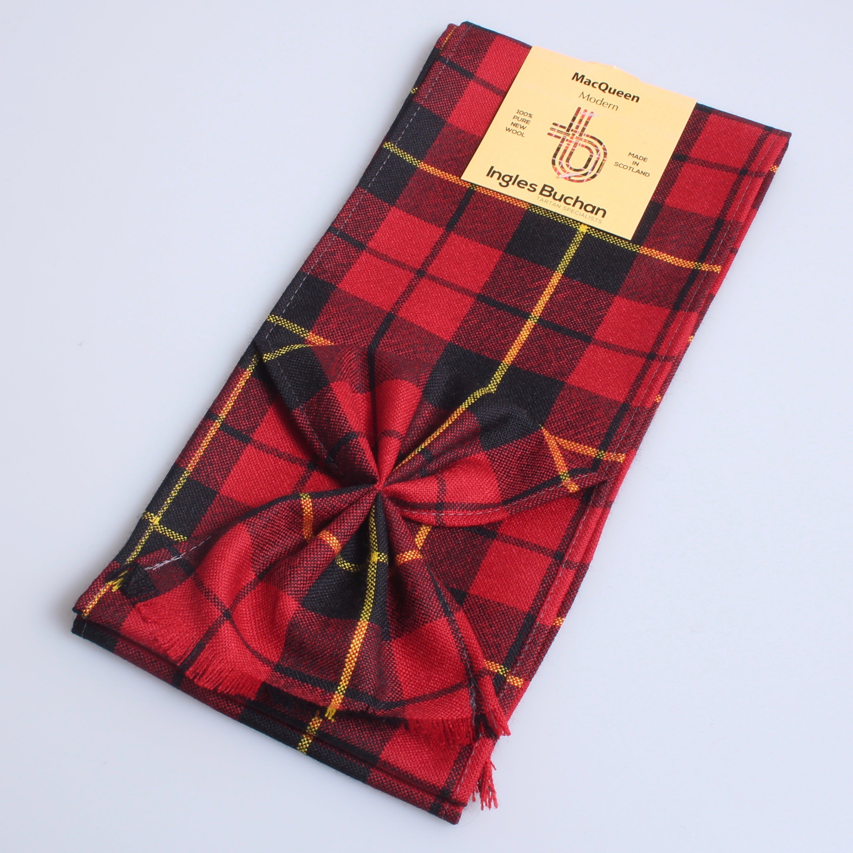 Wool Mini Sash in MacQueen Modern Tartan