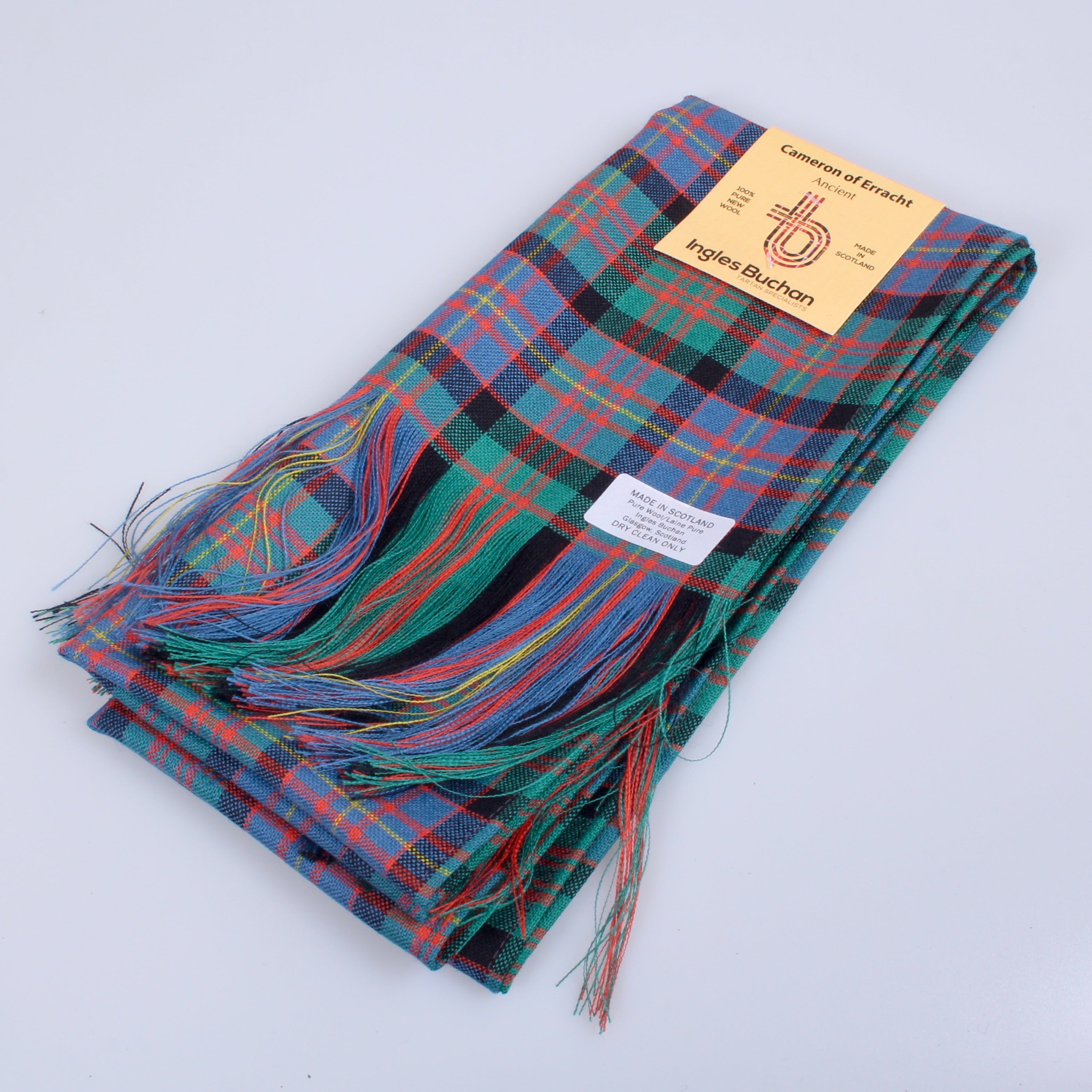 Full Length Sash in Cameron of Erracht Ancient Tartan