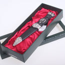 Lamont Clan Crest Stone Top Thistle Design Sgian Dubh