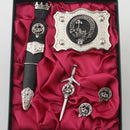 MacDonald Clan Crest Kilt Accessory Gift Set