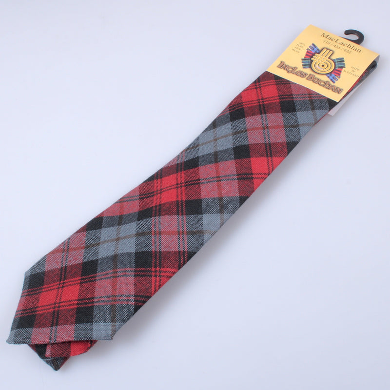 Pure Wool Tie in MacLachlan Weathered Tartan