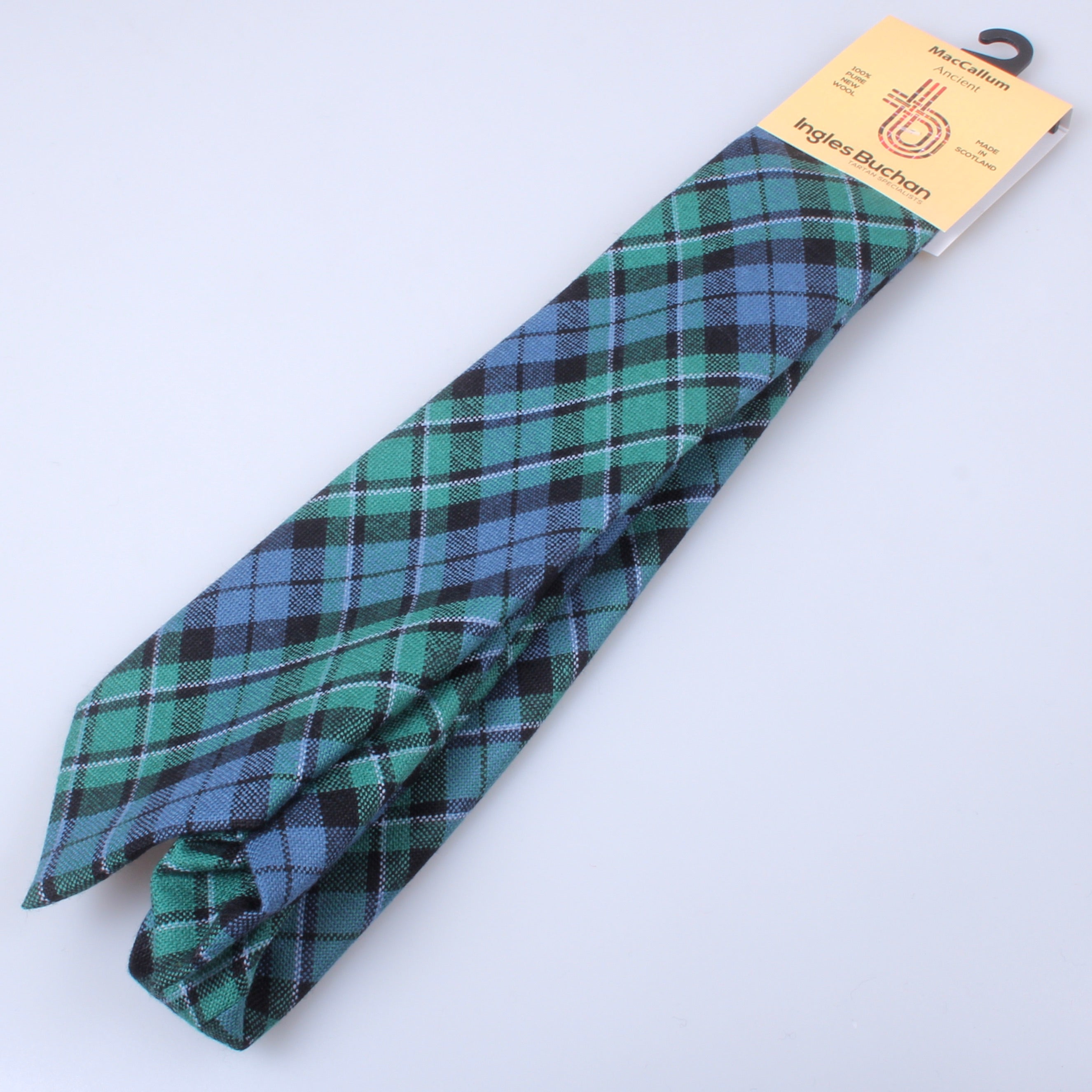 Pure Wool Tie in MacCallum Ancient Tartan