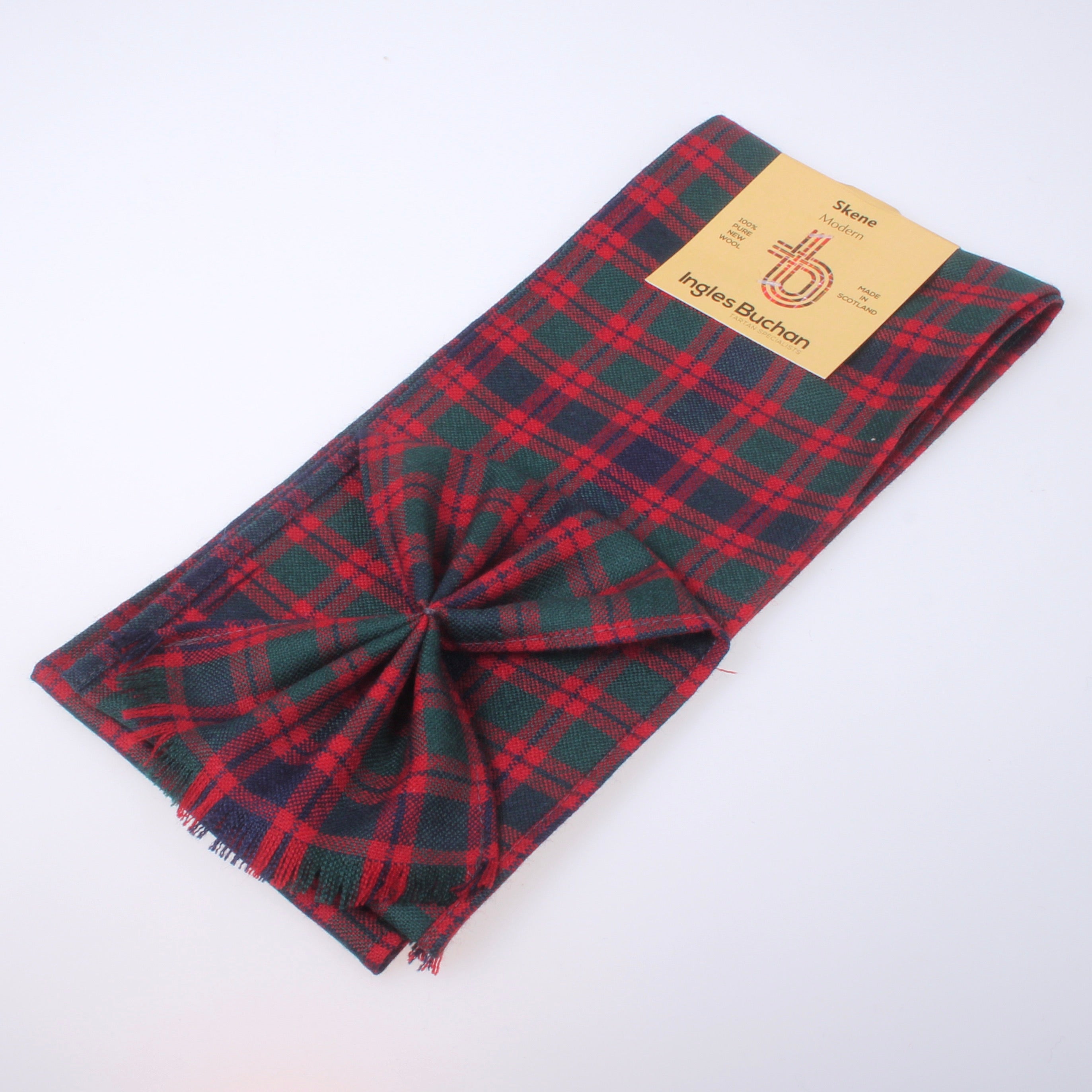 Wool Mini Sash in Skene Modern Tartan