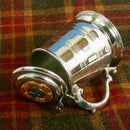 Pewter Tankard With Gold Trim