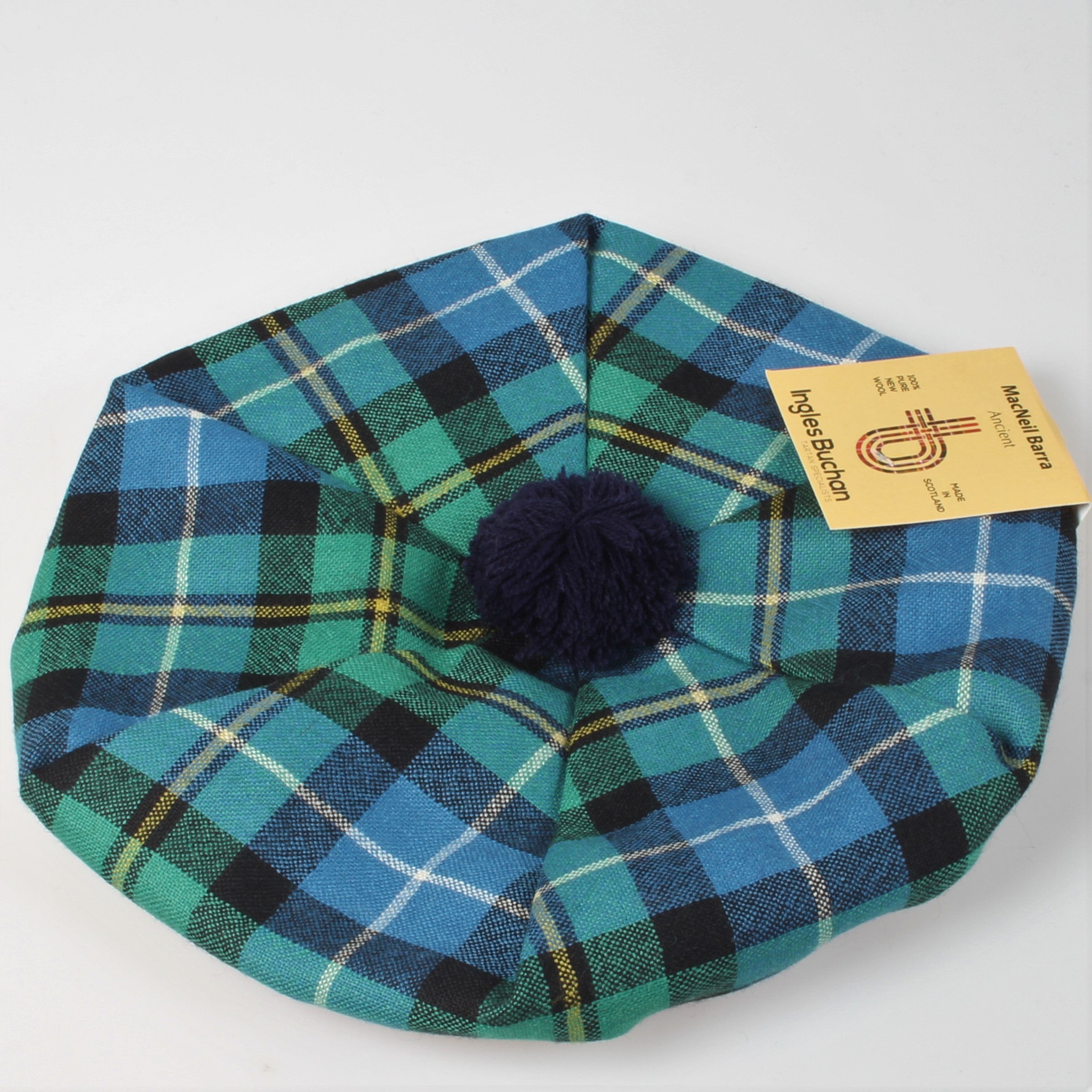 MacNeil Barra Ancient Wool Tartan Tam