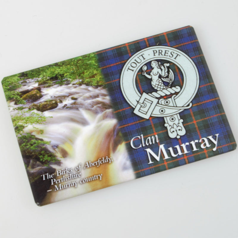 Murray Clan Crest Fridge Magnet