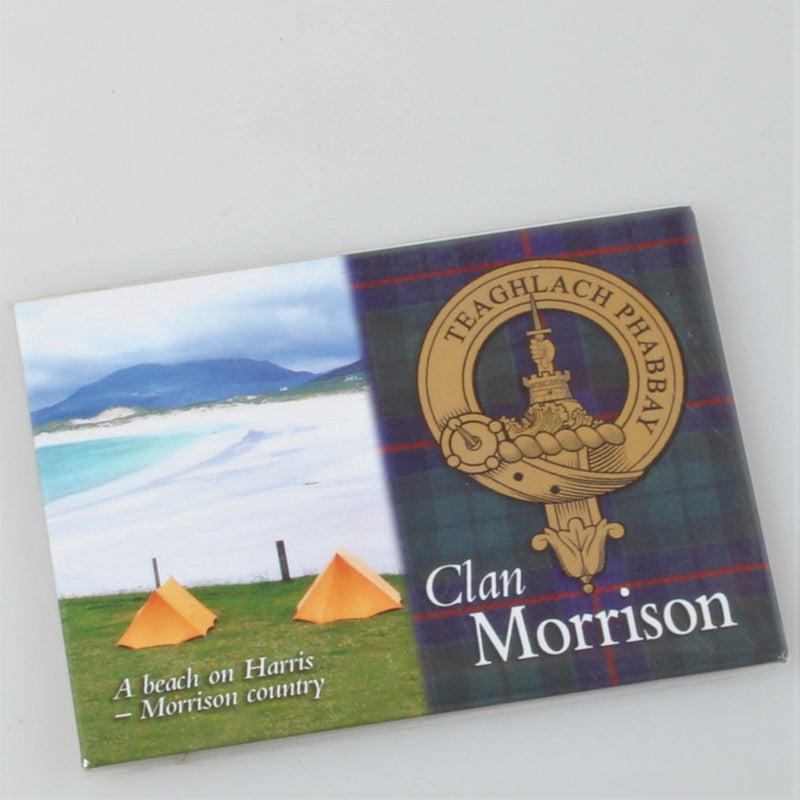 Morrison Clan Crest Fridge Magnet