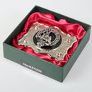 Mackenzie Pewter Clan Crest Buckle For Kilt Belts