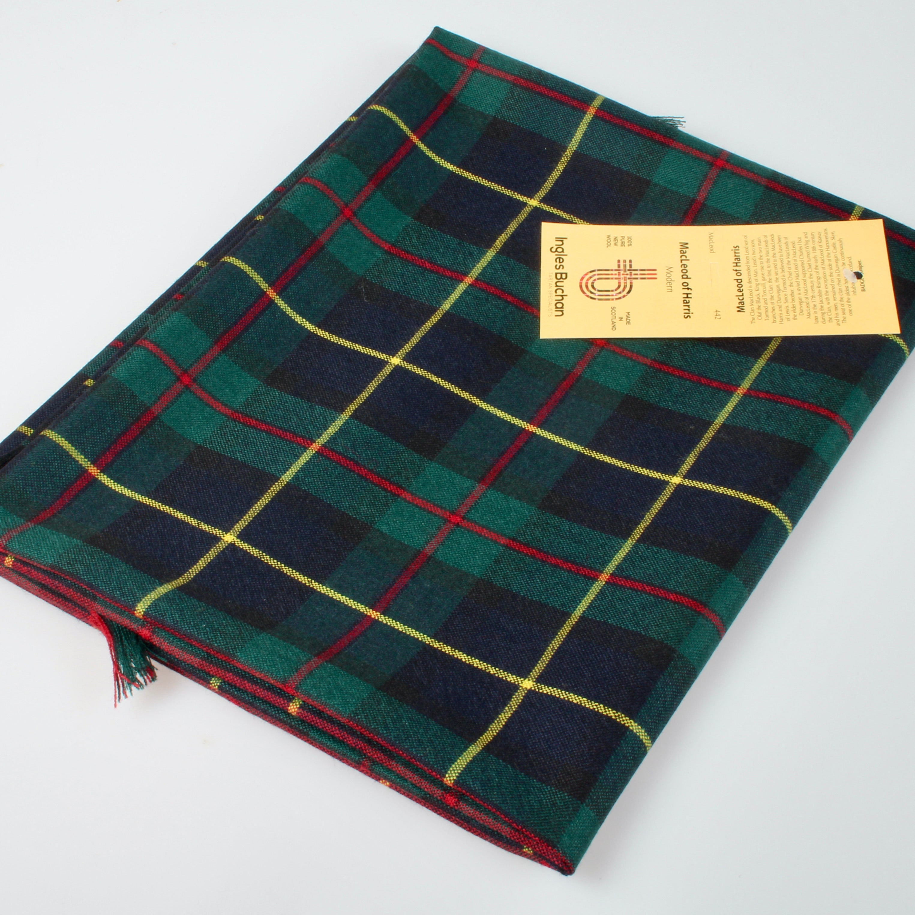 MacLeod of Harris Modern Tartan Shawl