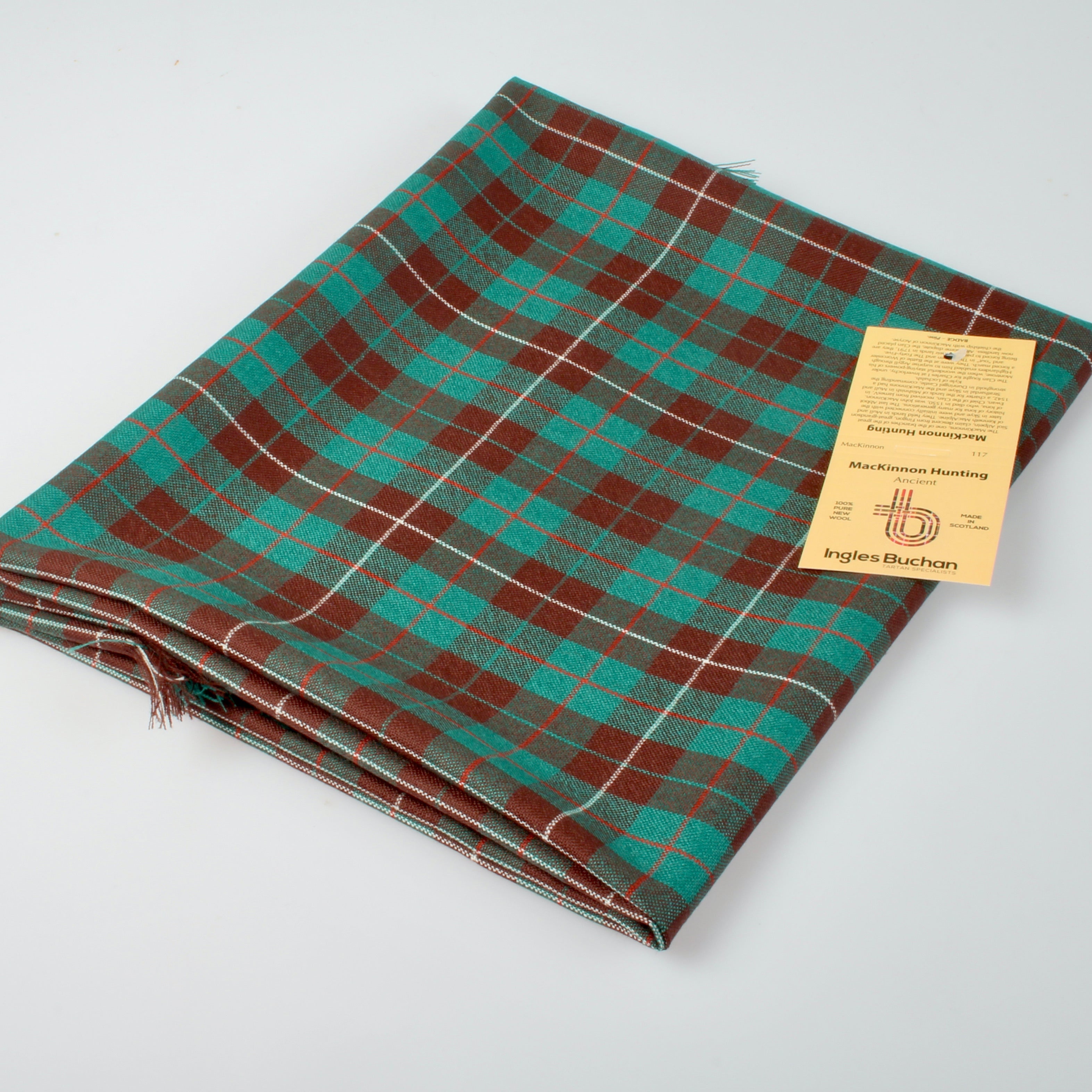 MacKinnon Hunting Ancient Tartan Shawl