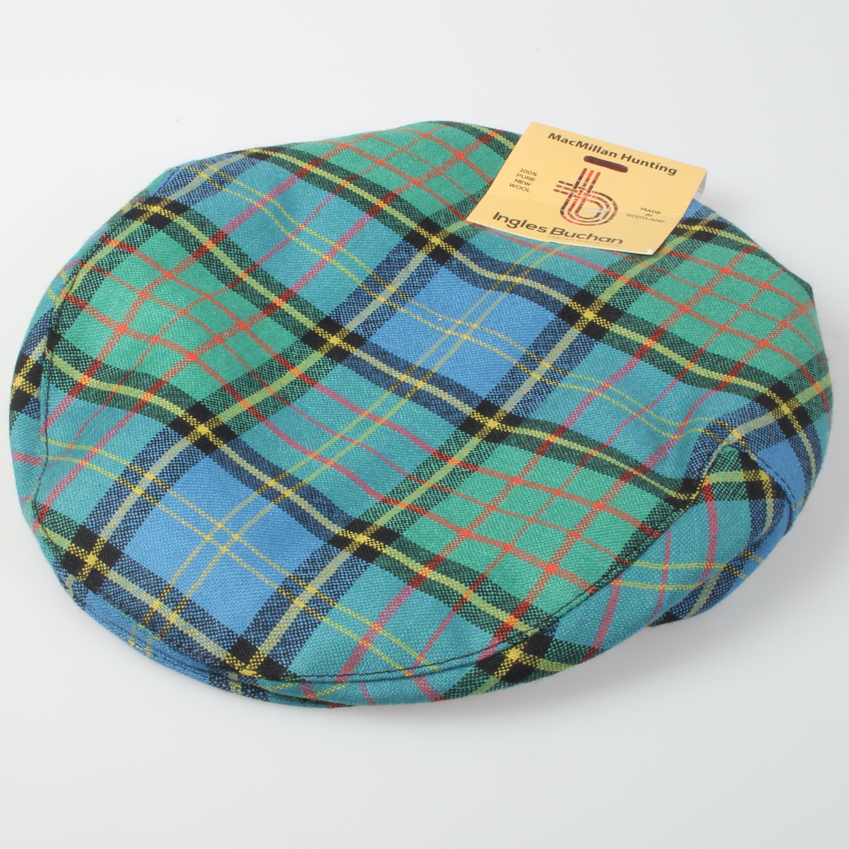 Pure Wool Golf Cap in MacMillan Hunting Ancient Tartan