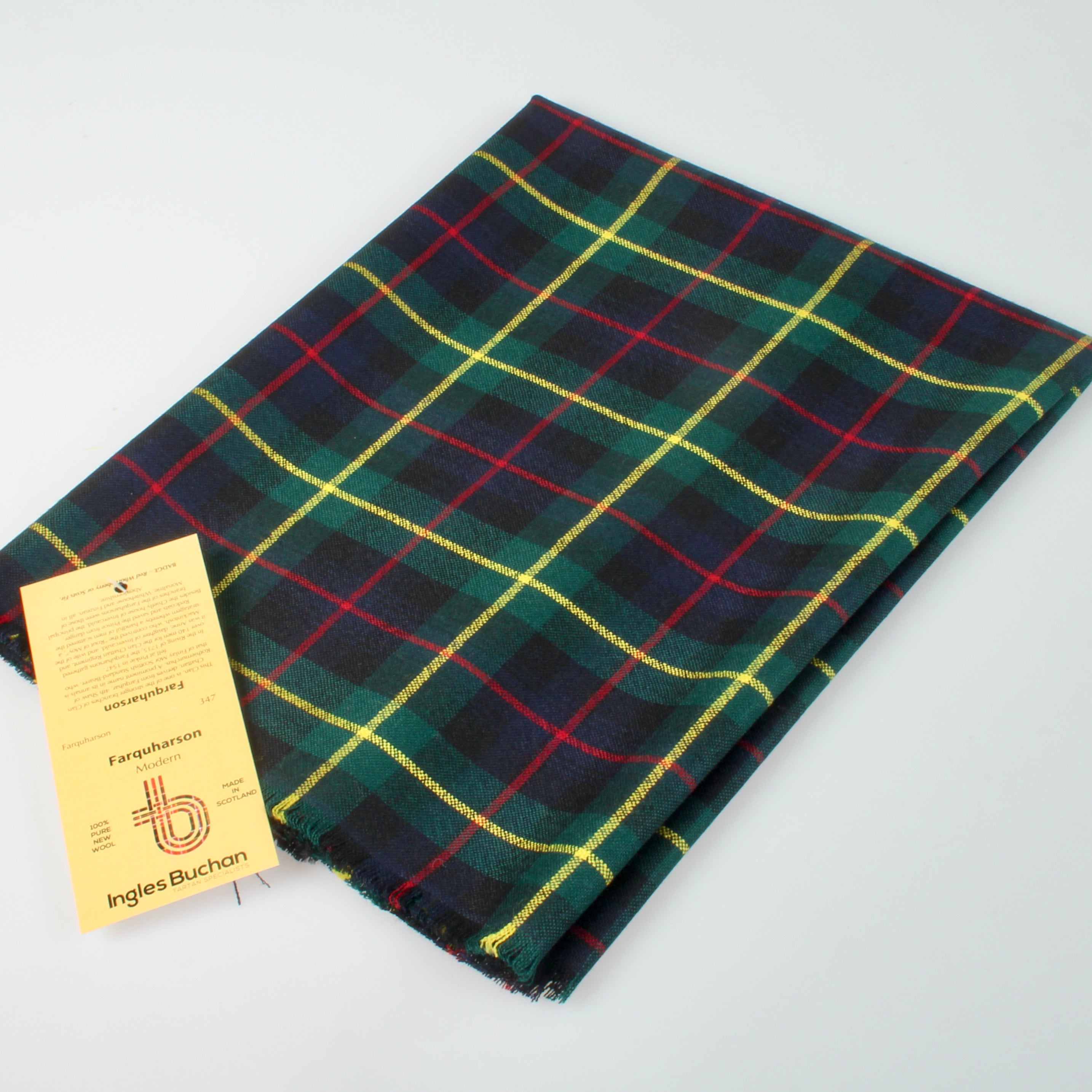 Farquharson Modern Tartan Shawl