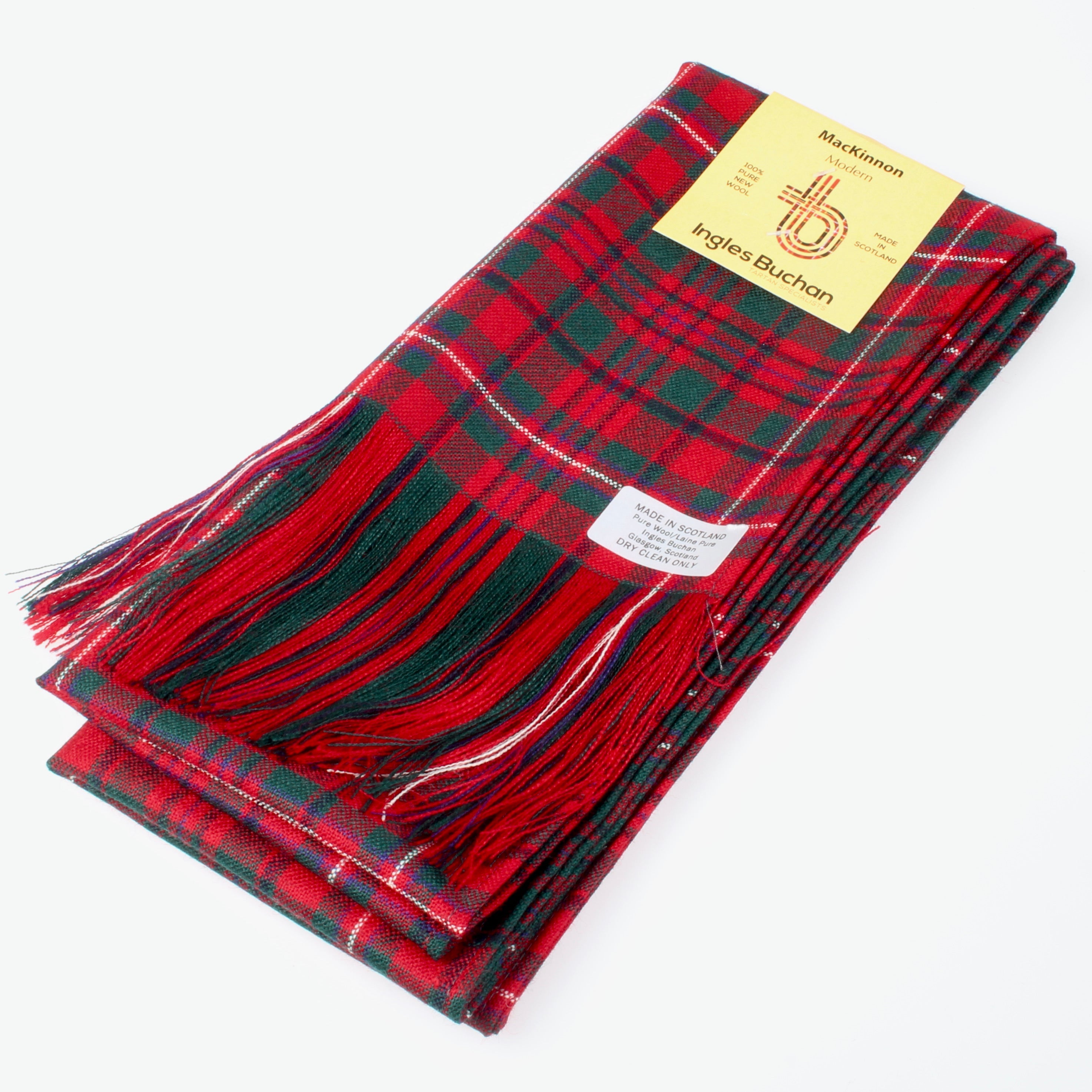 Full Length Sash in MacKinnon Modern Tartan.